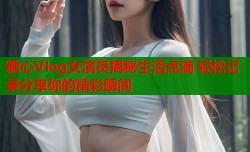 糖心Vlog女演员揭秘生活点滴 轻松记录分享你的精彩瞬间