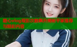 糖心vlog观影次数飙升揭秘平家推荐与精彩内容