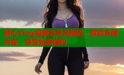 糖心Vlog视频会员兑换码，解锁专属内容，享受独家福利
