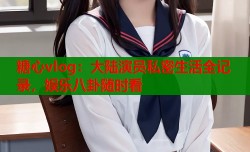 糖心vlog：大陆演员私密生活全记录，娱乐八卦随时看