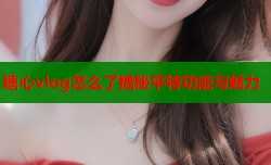 糖心vlog怎么了揭秘平特功能与魅力