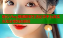 糖心Vlog娜娜甜蜜生活记录平台真实互动分享精彩瞬间
