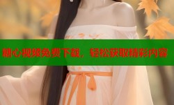 糖心视频免费下载，轻松获取精彩内容