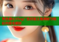黄色糖心Vlog广告封面主角揭秘与精彩内容全解析