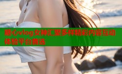 糖心vlog女神汇聚多样精彩内容互动体验平台首选