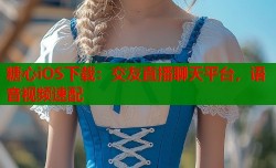 糖心iOS下载：交友直播聊天平台，语音视频速配