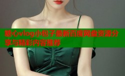 糖心vlog小包子最新百度网盘资源分享与精彩内容推荐