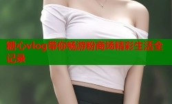 糖心vlog带你畅游粉商场精彩生活全记录