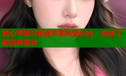 糖心苹果与普通苹果热量对比，快速了解营养差异