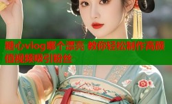 糖心vlog哪个漂亮 教你轻松制作高颜值视频吸引粉丝