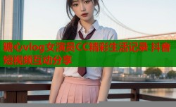 糖心vlog女演员CC精彩生活记录 抖音短视频互动分享