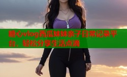 糖心vlog西瓜妹妹亲子日常记录平台，轻松分享生活点滴