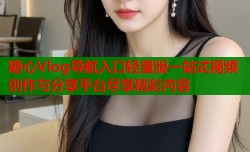 糖心Vlog导航入口轻量版一站式视频创作与分享平台尽享精彩内容