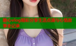 糖心vlog精彩分享生活点滴与心情故事全记录