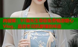 肉视频：91猫先生带你免费畅游糖心Vlog，品尝老司机都懂的味道
