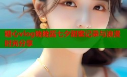 糖心vlog晚晚酱七夕甜蜜记录与浪漫时光分享