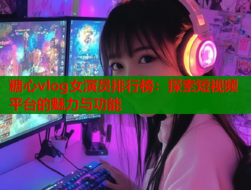 糖心vlog女演员排行榜：探索短视频平台的魅力与功能  第1张