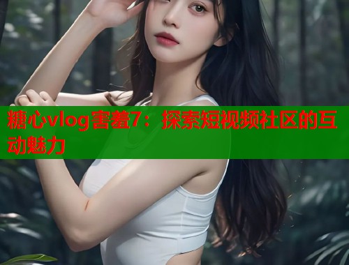 糖心vlog害羞7：探索短视频社区的互动魅力  第1张