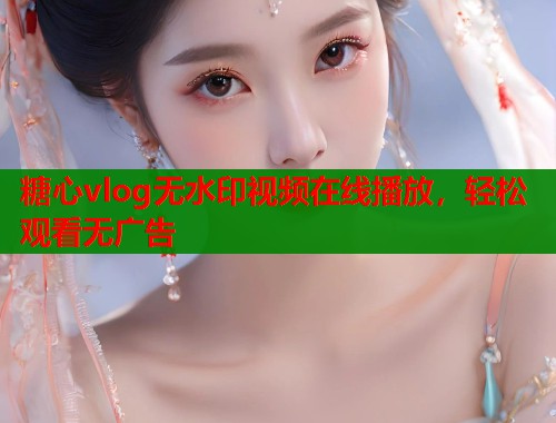糖心vlog无水印视频在线播放，轻松观看无广告  第1张