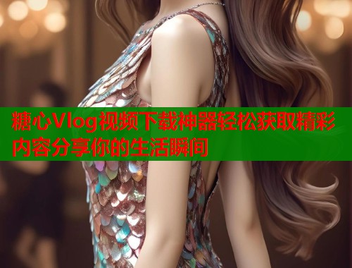 糖心Vlog视频下载神器轻松获取精彩内容分享你的生活瞬间  第1张