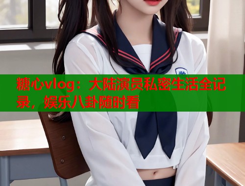 糖心vlog：大陆演员私密生活全记录，娱乐八卦随时看  第1张