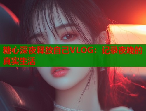 糖心深夜释放自己VLOG：记录夜晚的真实生活  第2张