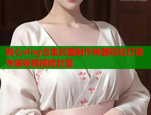 糖心vlog合集封面制作神器轻松打造专属吸睛视频封面  第1张