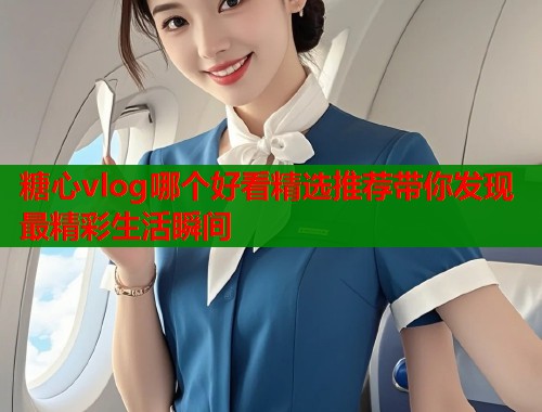 糖心vlog哪个好看精选推荐带你发现最精彩生活瞬间  第1张