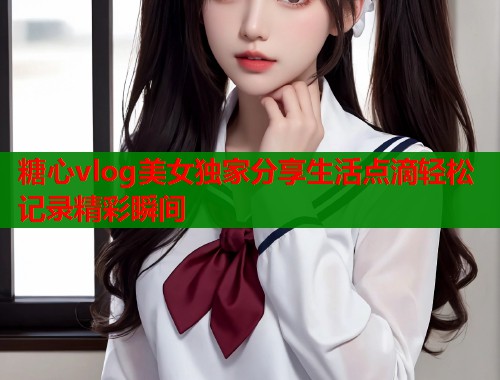 糖心vlog美女独家分享生活点滴轻松记录精彩瞬间  第2张