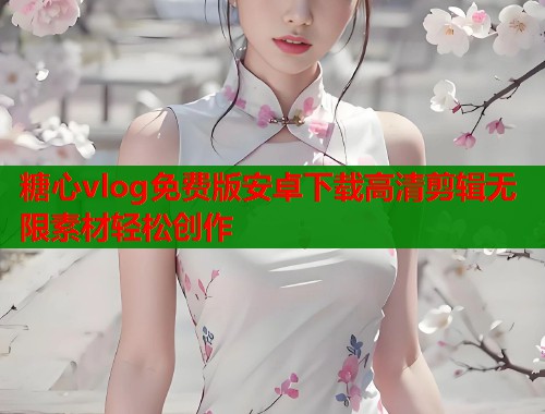糖心vlog免费版安卓下载高清剪辑无限素材轻松创作  第1张