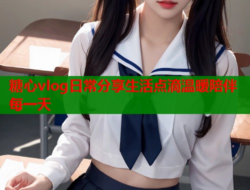 糖心vlog日常分享生活点滴温暖陪伴每一天  第1张