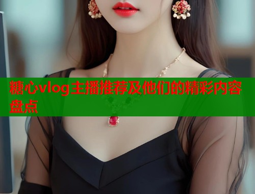 糖心vlog主播推荐及他们的精彩内容盘点  第1张