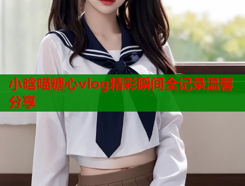 小晗喵糖心vlog精彩瞬间全记录温馨分享  第1张