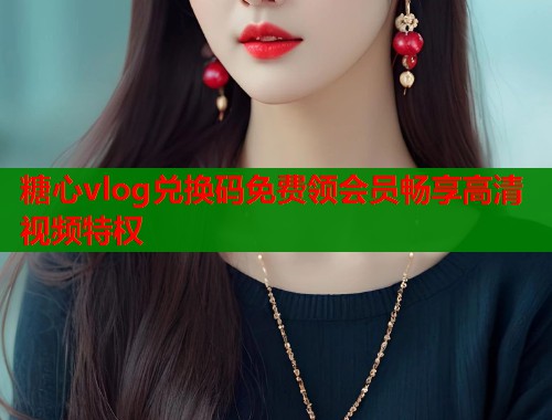 糖心vlog兑换码免费领会员畅享高清视频特权  第1张
